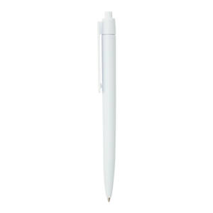 Plastic Pens White Color Side View