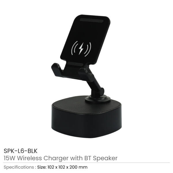 15W Wireless Charger Speaker Details