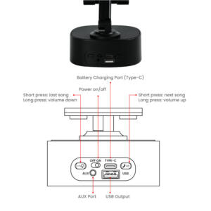 15W Wireless Charger Speaker Manuals