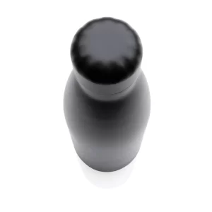 Premium Black Cola Bottle Top View