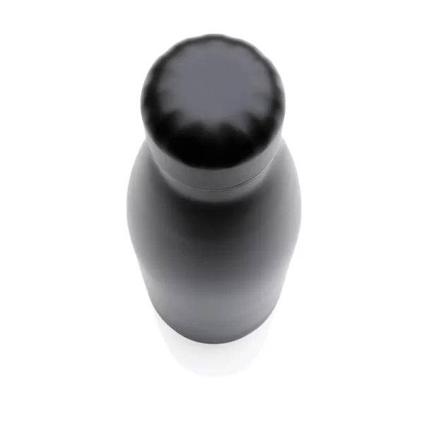 Premium Black Cola Bottle Top View