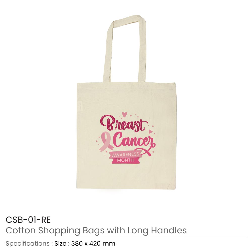 Cotton-Bag-with-Breast-Cancer-Logo-CSB-01-RE