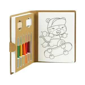 Eco-Friendly Drawing Pad Set Open View