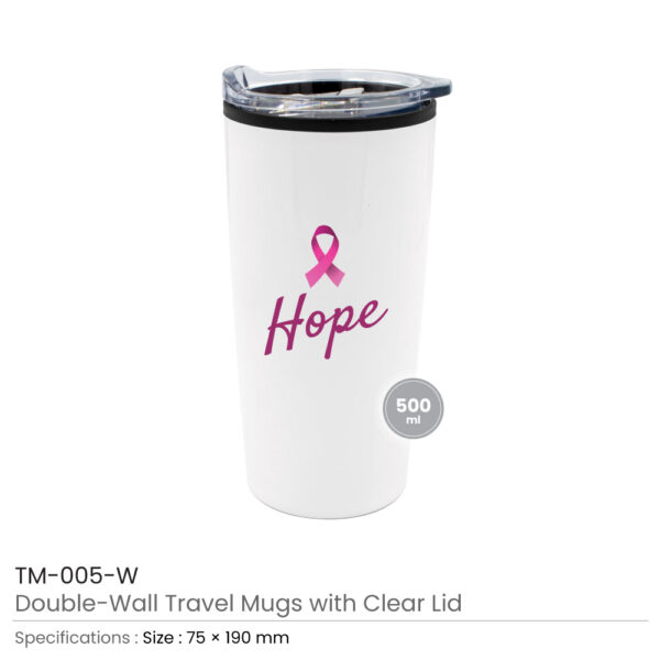 Breast Cancer Awareness Travel Mug Details