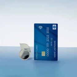 Flag Design Metal Badges Actual Size