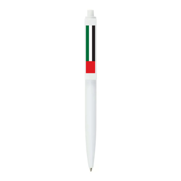 UAE Flag Pens White