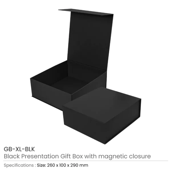 XL Magnetic Gift Box Black