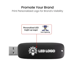 3.0 USB with LED logo