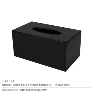 PU Leather Tissue Box Details