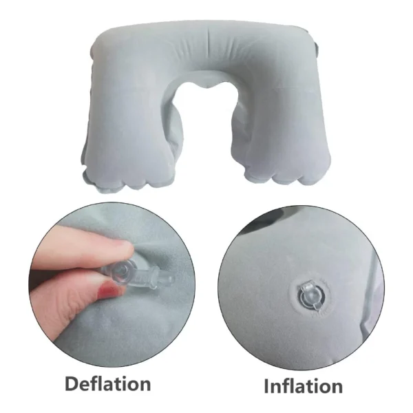 Inflatable Neck Pillow Instructions