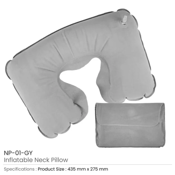 Inflatable Neck Pillow Details