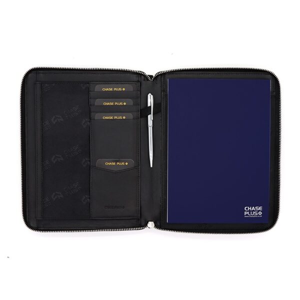 ChasePlus Travel Folder With Notepad and Pen