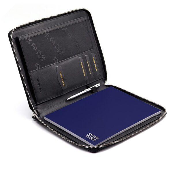 ChasePlus Travel Folder With Notepad and Pen