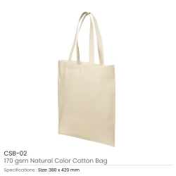 Cotton Bags 170 GSM Details