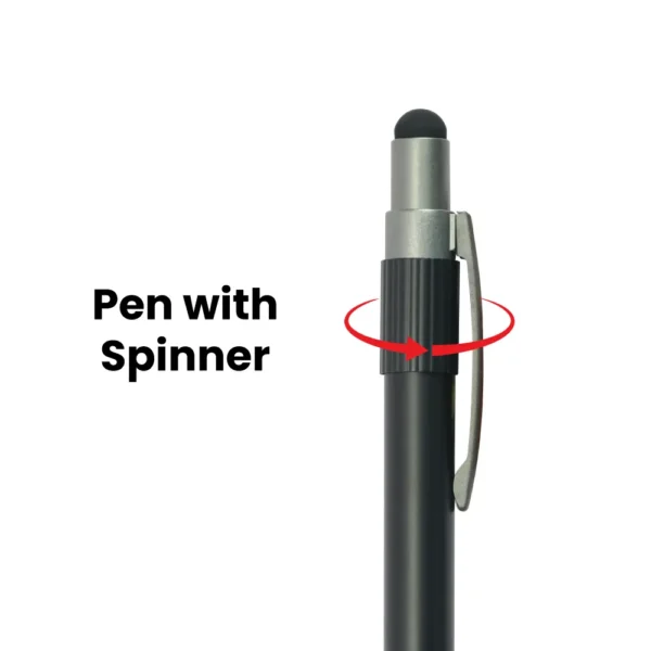 Stylus Pen with Spinner View