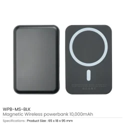 Powerbank 10000 mAh 15W Black Color