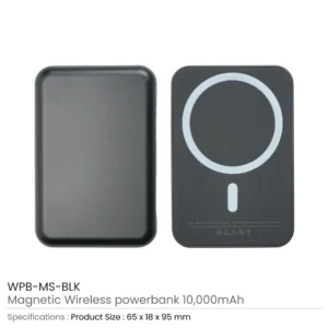 Powerbank 10000 mAh 15W Black Color