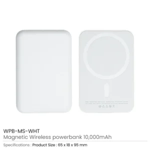 Powerbank 10000 mAh 15W White Color