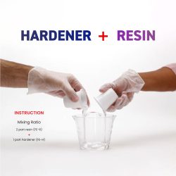 Flexible Epoxy Resin and Hardener 1000 ml - Anti Yellow - Image 5