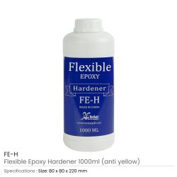 Flexible Epoxy Resin and Hardener 1000 ml - Anti Yellow - Image 4