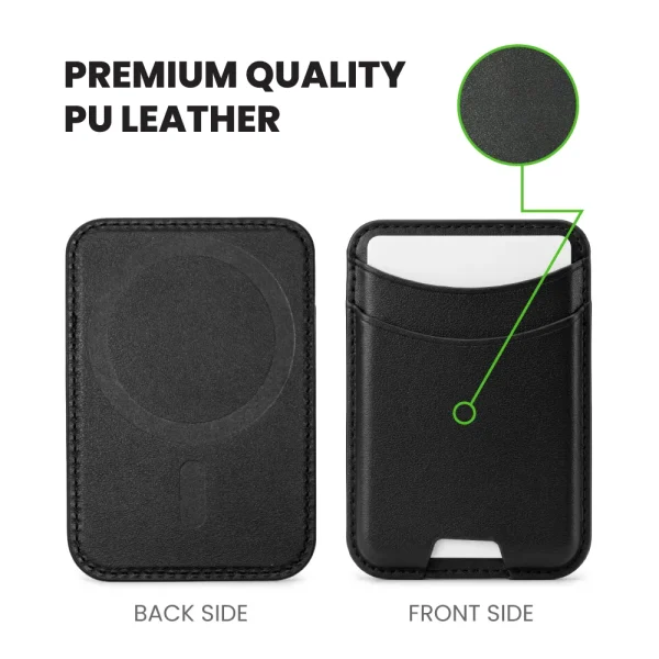 MagSafe PU Card Holder Texture
