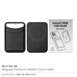 MagSafe Phone PU Wallet Card Holder Details
