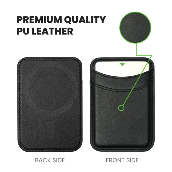 MagSafe Phone PU Wallet Card Holder View