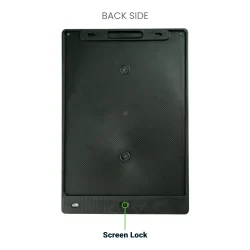 10-Inch LCD Writing Tablet Back View