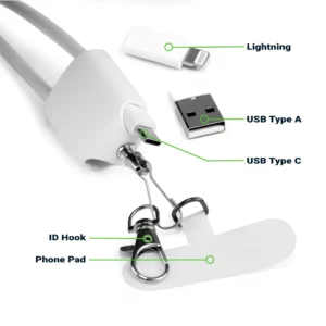 4-in-1 Lanyard Charging Cable More Details