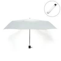 Bi-Fold Umbrella in White