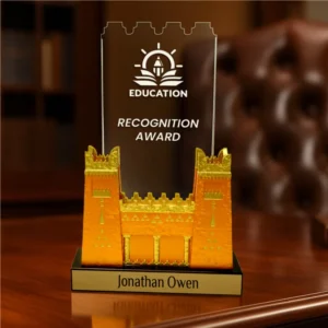 Branding Castle Design Crystal Award