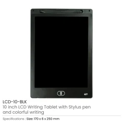 10-Inch LCD Writing Tablet with Stylus Pen & Colorful Writing - Image 5