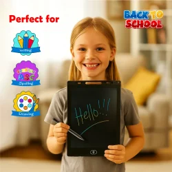 10-Inch LCD Writing Tablet with Stylus Pen & Colorful Writing - Image 2