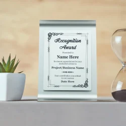 Printed Aluminum Award Plaque