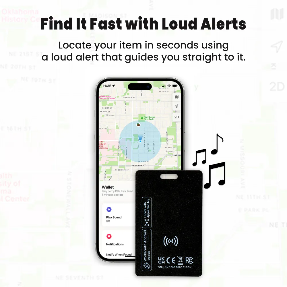 GPS Tracker Air Tags - Sound Alerts 