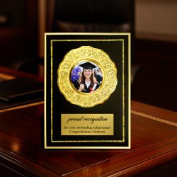 A3 Aluminum Award Plaque with Printing