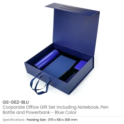 Corporate Office Gift Set Blue Color