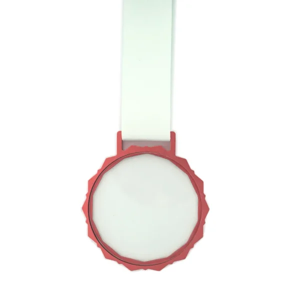 Glass Medals with Bronze Frame