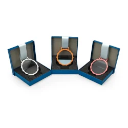 Glass Medals with Box