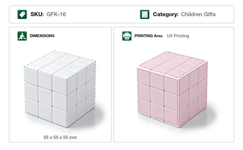Cube Puzzle Printing Details Cube Puzzle Printing Details
