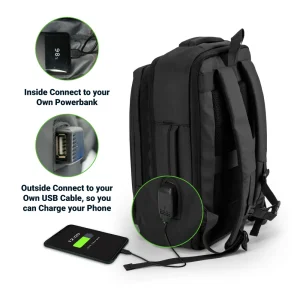 Multipurpose Expandable Travel Backpack Sample