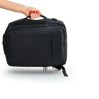 Multipurpose Expandable Travel Backpack Side Handle