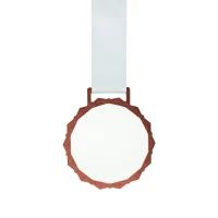 Glass Medals with Bronze Frame