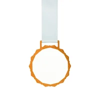 Glass Medals with Gold Frame