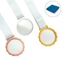 Glass Medals Blank