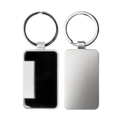 Metal Keychain Silver