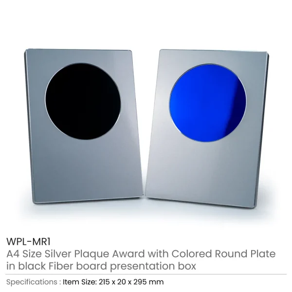A4 Aluminum Award Plaques Details