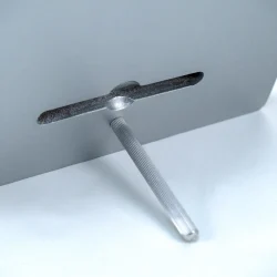 A4 Aluminum Award Plaque Back Stand