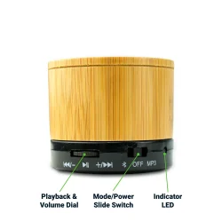 Bamboo Bluetooth Speaker Manuals