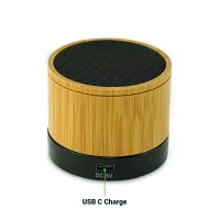Bamboo Bluetooth Speaker Port